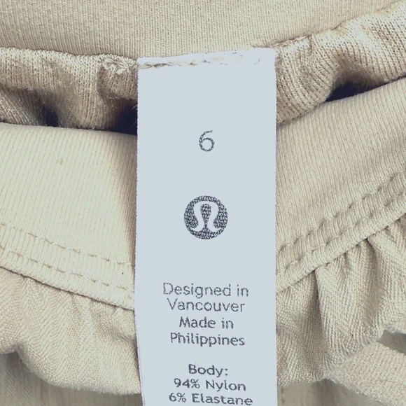 Lululemon Beyond the Studio 7/8 Jogger Trench Beige Size 6 - Picture 6 of 11